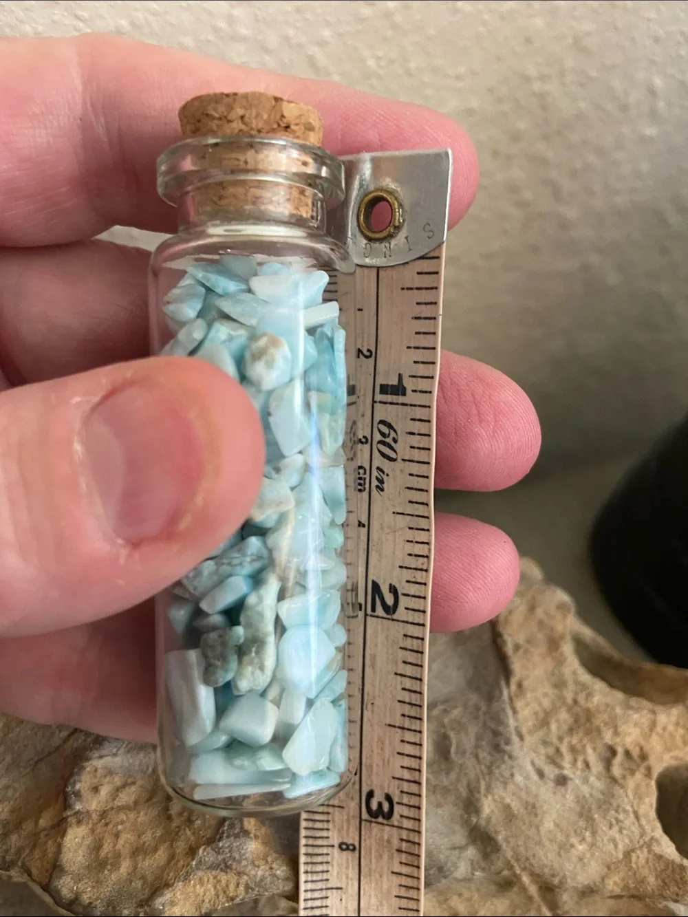 N/A natural larimar